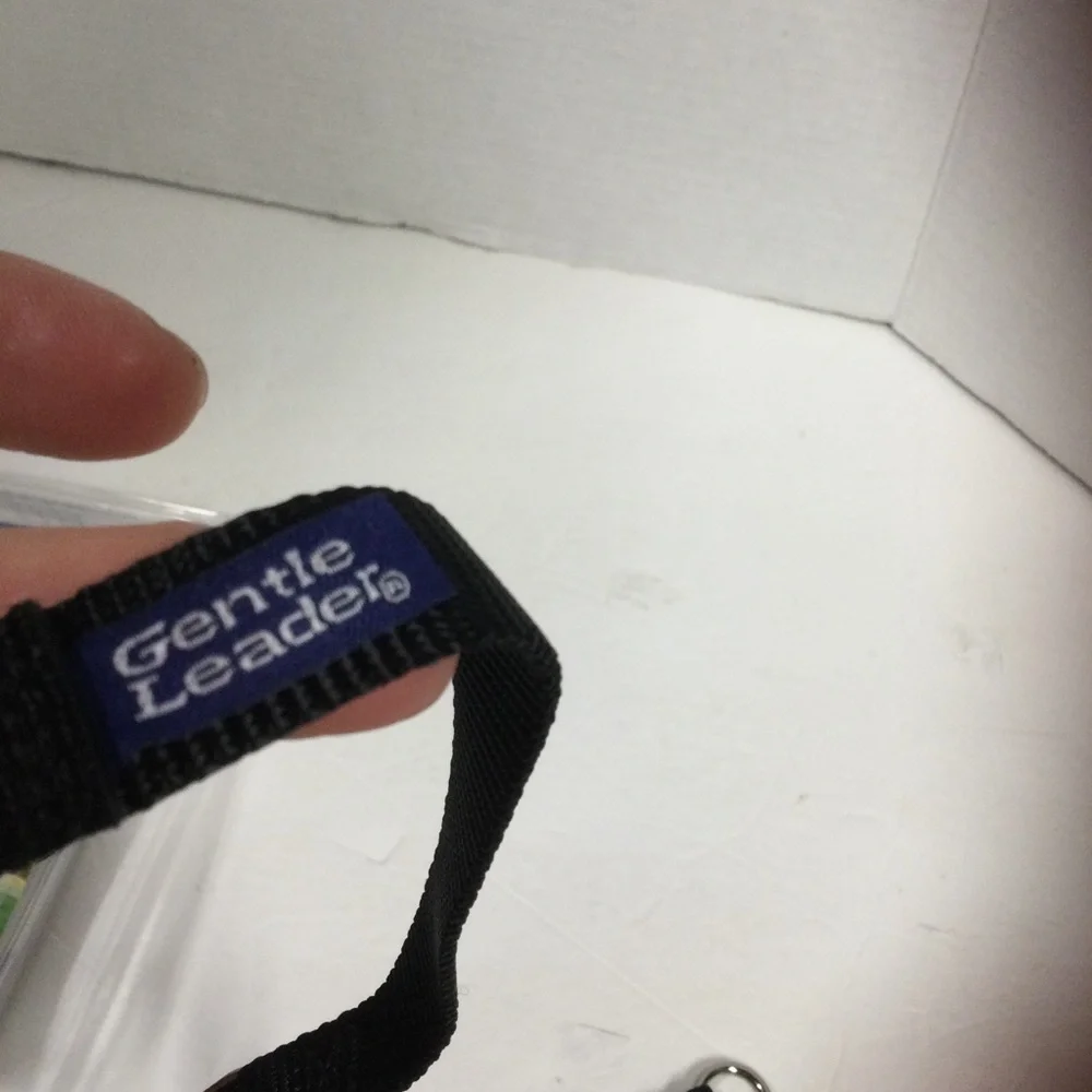 PetSafe Gentle Leader Dog, Head Collar, No-Pull,Lunging,Jumping -Black Sz L